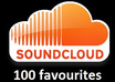 100 Soundcloud Favourites for up to 4 of your tracks on soundcloud profile