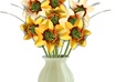 make a personalized ecard with a bouquet of flowers with any text you want