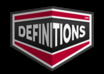 give you a of DEFINITIONS that are needed small1