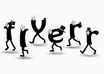 write your website url a Birthday Wishes or any MESSAGE with this characters small1