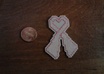 make heart shaped pins for breast cancer