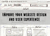 analize your website and design and give you tips how to improve it and your user experience