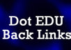 provide 12 edu backlinks and complete your order within 12 hrs