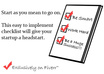 give you a US business startup checklist