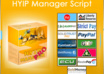 give you HYIP Manager script for investment sites