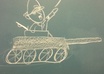 draw you a quick, comical chalkboard drawing of anything you want