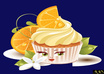illustrate cute cartoon food character