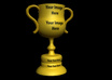 put your text and image on a trophy
