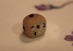 make a miniature polymer clay muffin