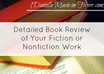 write a detailed book review of your fiction or nonfiction work