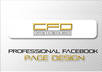 design a custom fan page No ready made templates here