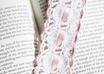 create and send a beautiful cotton lace bookmark anywhere in the world