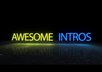 create an amazing reflective glow intro for you