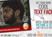 Text-face-banner