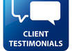 provide 2 written testimonial for your website