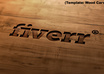 make 3 Wood Logo Mockups of your logo in high quality 3D