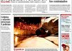 scan and send you the front page of an uruguayan newspaper