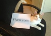 take a picture of my cat with your website name or message