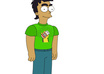 simpsonize your picture, and draw you like one of them only