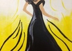 paint an watercolor abstract painting for your office