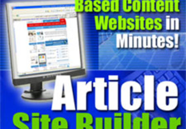tell you how to build article website big1