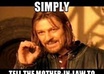 cuss out your mother in law