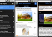 make your 3 websites/blogs into 3 different ANDROID Apps, 3 qr codes