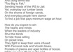 write an original poem , you choose topic,
