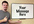 place your personal message, url, logo, or promotion on my whiteboard