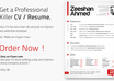 design a creative CV or resume