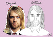 draw a duotone avatar in my style