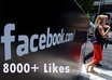 add 8000+[Guaranteed] Facebook likes to your facebook fanpage,likes in 12 hours