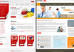 design the Home page template for your web site