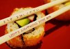 write whatever you want on the Seedamm Plaza Sushi