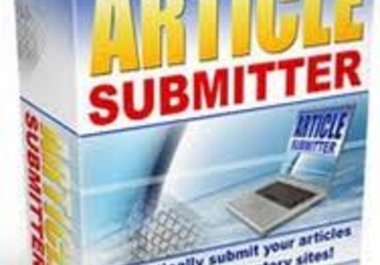 rewrite or spun and submit your article to my articlecartel and articleranks account so you will get massive QUALITY backlinks to your site big1