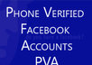 sell you one phone verified Facebook account