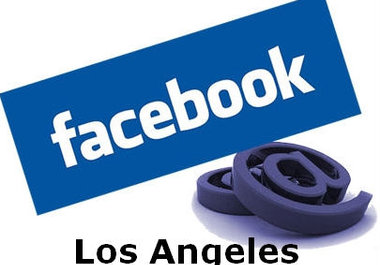 extract Geo-Targeted -Los Angeles- Facebook Email Addresses Online For Your Business - 1000 Emails Only big1