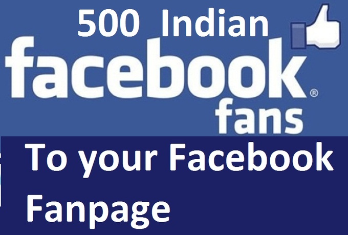 add 500 Indian & Worldwide 100000 facebook likes to your fanpage in 24 hours