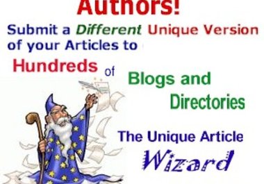 submit your article to my UAW unique article wizard and article cartel accounts big1