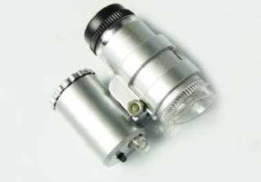 send you one Mini Microscope with LED Lamp big1