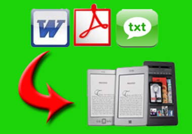 turn any Word document, html or txt document into a Kindle Ebook big1