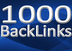 create 1000 dofollow backlinks with proof