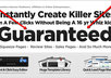 Landing page