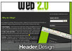 create your header in wordpress image small1