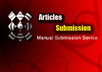submit your articles to 20 DoFollow Article Directories totally manually