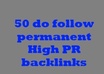 manually create 50 permanent do follow deep links with a Featured link and 2 images in 24hrs