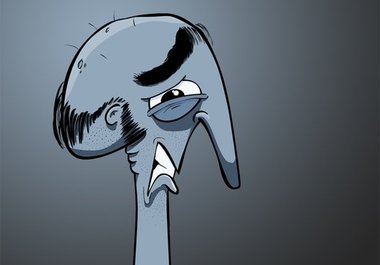 draw a funny cartoon guy for you big1