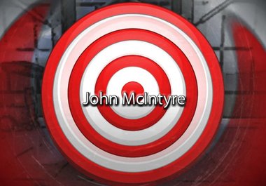 make the cool shooting bullseye video intro with your title big1