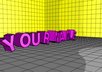 create your name in 3D cartoon style video small1