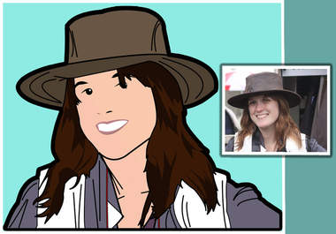 turn your photo into cartoon art similar to the Julian Opie style big1